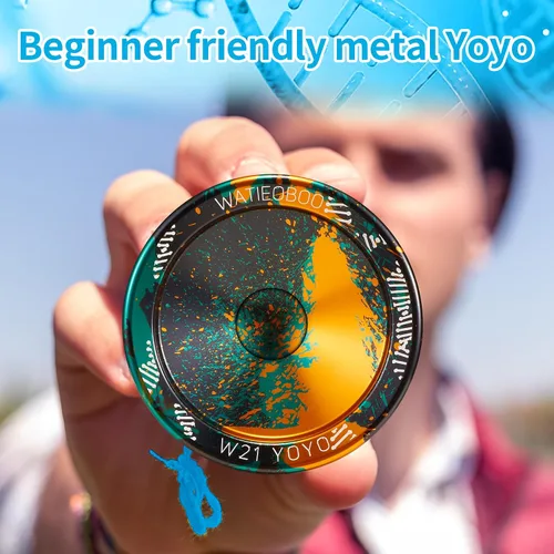 Miniatura 4 de Yoyo R8 Responsive Yoyo para principiantes, Yoyos profesionales no responsivos para adultos Pro Yoyos de trucos de metal con kit de rodamientos Yo