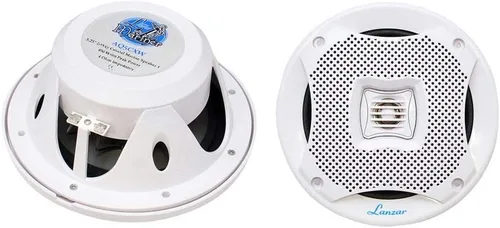 Miniatura 8 de Lanzar Altavoces marinos duales impermeables de 6.5 pulgadas, 400 W, 4 ohmios, radio estéreo para coche/barco, altavoces estéreo marinos, a prueba