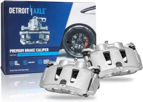 Miniatura 49 de Detroit Axle - 4 pinzas de freno para Honda Element 2003-2011 Pinzas de freno de disco con soportes 2004 2005 2006 2007 2008 2009 2010 reemplazo