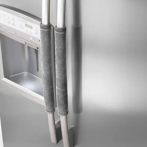 Miniatura 8 de OUGAR8 Fundas para Manijas de Puerta de Refrigerador, Mantén Tu Electrodoméstico de Cocina Limpio de Manchas, Huellas Dactilares, Goteos y Manchas