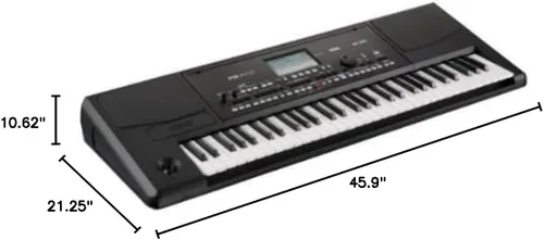 Miniatura 3 de Korg PA300 61 teclado electrónico con pantalla táctil a