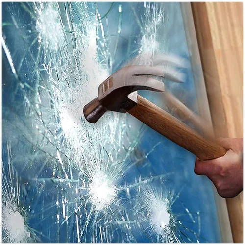 Miniatura 5 de BDF S8MC Película para ventana de seguridad y vigilancia, transparente, de 8 milímetros.