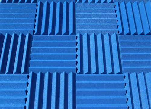 Paneles de espuma acústica, paquete de 48 unidades a granel, azulejos de 12 x 12 x 2 pulgadas para aislamiento acústico de estudio y amortiguación