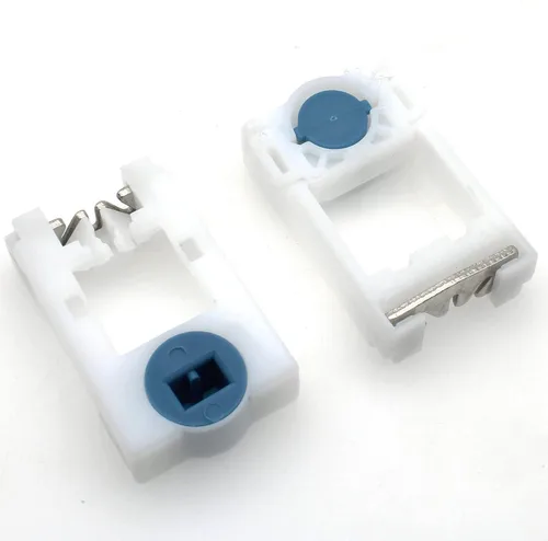 Zapato de bloqueo de pivote de equilibrio en espiral, accesorio de elevador de ventana de inclinación blanca, 4 piezas, para ventanas deslizantes