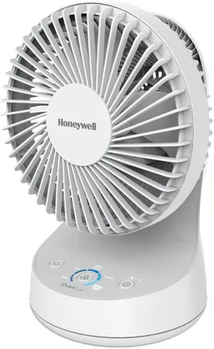 Miniatura 10 de Honeywell QuietSet 5 Ventilador de mesa oscilante, negro, ventilador personal y pequeño con funcionamiento silencioso y 5 niveles de potencia