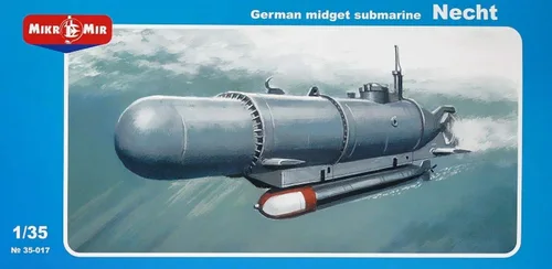 Miniatura 7 de Plástico Modelo Building Kit minisubmarino en alemán "necht" 1/35 Micro Mir 35 – 017