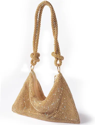 Miniatura 2 de RichCoco Monederos de noche con diamantes de imitación para mujer, bolsos hobo elegantes y brillantes de cristal brillante para fiesta club