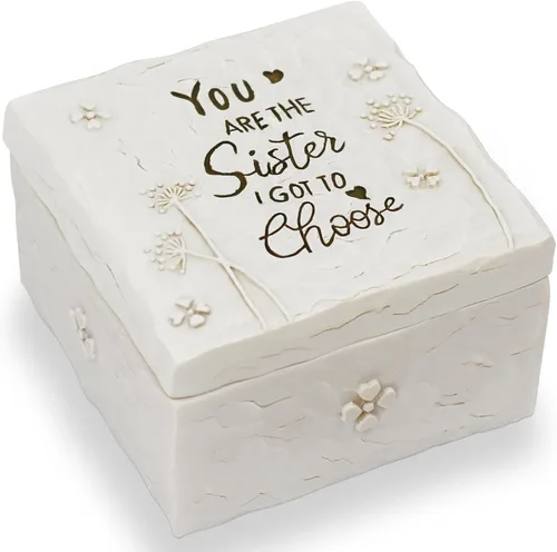 BORLESTA Regalos para amigas – Regalos para amigas para mujeres, regalos de Navidad para amigos – You're the Sister I Got to Choose – Regalos para