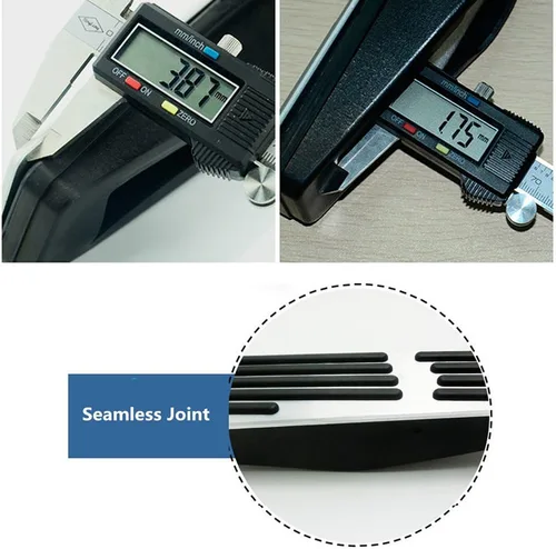 Miniatura 7 de Jaronx Compatible con cubiertas de pedal BMW, sin rotura de taladro, cubierta antideslizante de gas