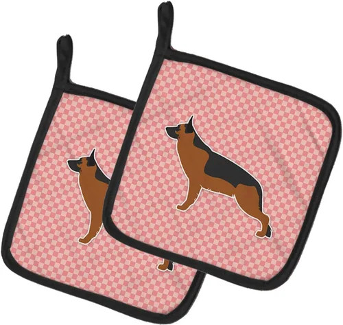 Miniatura 322 de Caroline's Treasures BB3567PTHD - Juego de soportes para ollas de cocina resistentes al calor, almohadillas calientes para cocinar, hornear, Copo