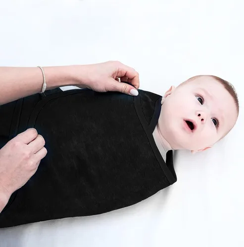 Miniatura 5 de Saco de dormir de algodón orgánico para bebés de 0 a 3 meses, suave, transpirable, hipoalergénica, para recién nacidos, unisex, para niños y niñas