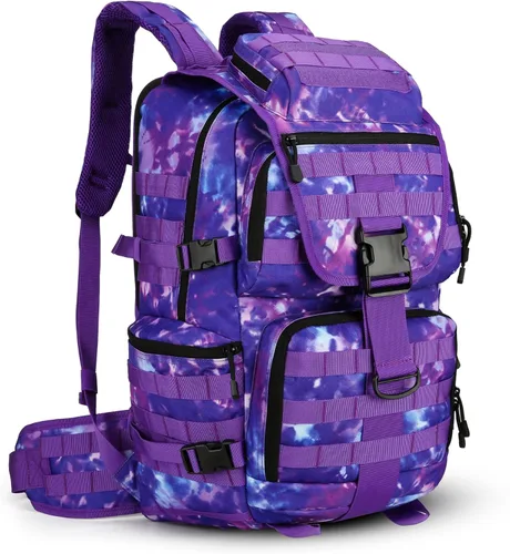 Miniatura 18 de Mochila de senderismo para acampar de 100L, mochila táctica militar Molle, mochila de senderismo ligera impermeable, Grande Citycamo
