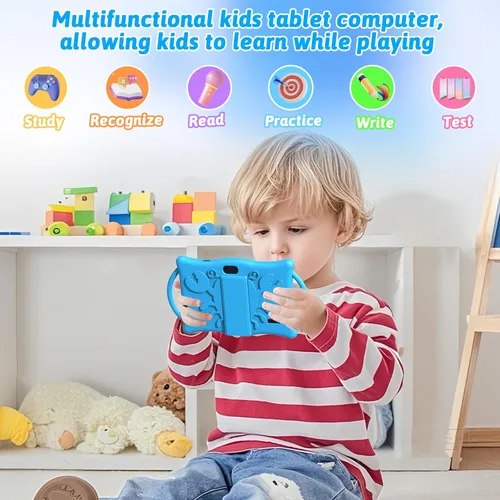 Miniatura 7 de Tablet Android Kids de 7 pulgadas, Tablets para Niños, 4 GB de RAM 32 GB ROM Quad Core Tablet para niños pequeños con funda a prueba de golpes