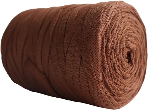 Miniatura 29 de 1 Uds. 8.82 oz 8.1 oz Soild Color Fancy Hilos DIY Bolsa Bolso Alfombra Cojín Algodón Tela Camiseta Hilo Tejer Hilo de Crochet Cesta de Cueva