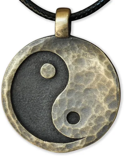 Miniatura 53 de Collar Yin Yang para hombre, joyería colgante de alta calidad de aspecto antiguo, regalos de Yin Yang, joyería vikinga para hombres
