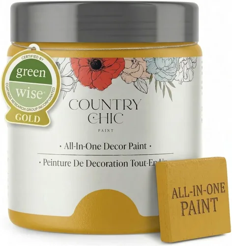 Miniatura 33 de Country Chic Pintura todo en uno estilo tiza para muebles, gabinetes, decoración del hogar, ecológica, acabado mate, imprimación incorporada y capa
