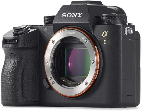 Miniatura 4 de Sony Cuerpo de cámara digital Alpha a9 sin espejo solo ILCE9/B, lente Sony FE de 0.945-2.756 in, tarjeta de memoria de 64 GB, 2 baterías NP-FZ-100