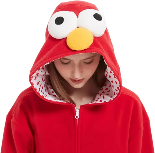 Miniatura 9 de Disfraz unisex de Halloween para adultos, traje de animal, pijama de una sola pieza