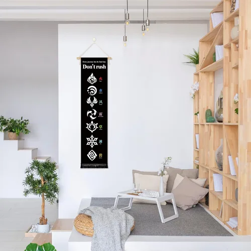 Miniatura 5 de Póster colgante original de creatividad, lienzo decorativo para pared, serie de ojos, decoración de lienzo, símbolo de videojuegos, tapiz