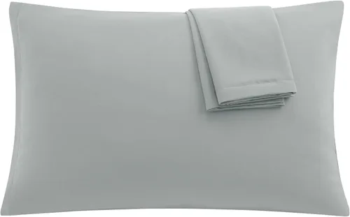 Miniatura 20 de uxcell Paquete de 2 fundas de almohada de microfibra suave serie 1800 con cremallera estándar (20 x 26 pulgadas), color dorado