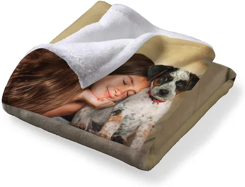 Miniatura 6 de Printwoo Mantas personalizadas con foto, mantas de fotos personalizadas con mi propia foto, mantas personalizadas con imagen, regalos personalizados