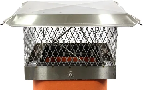 Miniatura 2 de Energy Top Plus - Amortiguador de perfil bajo adecuado para chimeneas de leña, 13 x 13 pulgadas