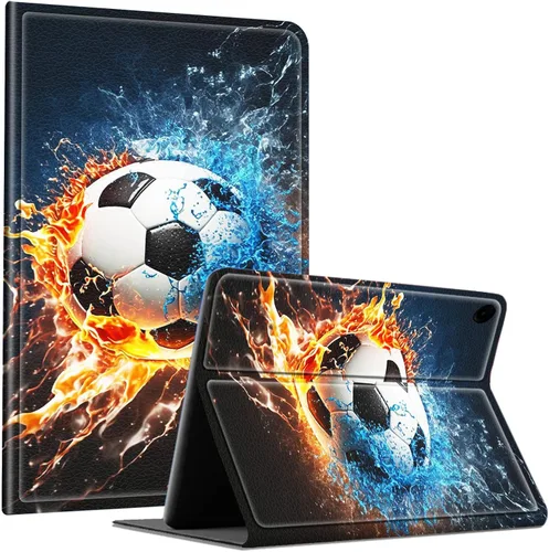 Miniatura 27 de Slim Case for Samsung Galaxy Tab S10 Lite / S10 FE / S9 FE 10.9" & Galaxy Tab S9 11", Multi-Angle Stand PU Leather Smart Folio Cover with Soft TPU
