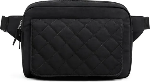 G4Free Pequeña bolsa de pañales para bebé niña y niño, mini bolsa de pañales cruzada con cambiador portátil Negro