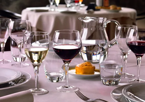 Miniatura 11 de Luigi Bormioli Juego de 4 copas de vino de obra maestra de Michelangelo, 11.5 onzas.