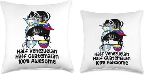 Miniatura 3 de Almohada de mitad venezolana mitad guatemalteca Venezuela Guatemala Mix