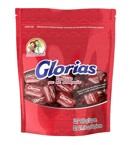 Miniatura 7 de Glorias Pecan 1.06 oz Family Display pack w/20 piezas Las Sevillanas