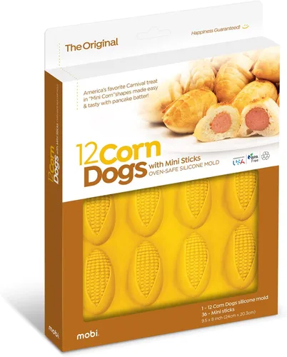 Miniatura 9 de MOBI "The Original"-Franken-Weenie-"Pigs in a Blanket" Snack con un toque, silicona