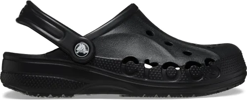 Miniatura 4 de Crocs Zuecos unisex para adultos Via, zapatos de enfiler para hombres y mujeres Negro