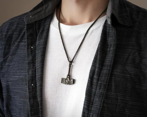 Miniatura 59 de Baldur Jewelry - Collar de martillo Thors Mjölnir - Colgante de martillo de Thor nórdico vikingo joyería vikingo - Collar Thor - Regalos Thor