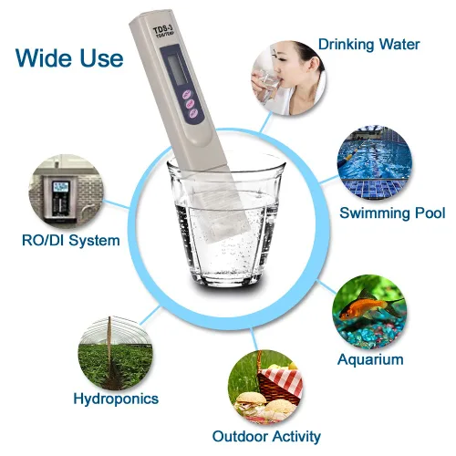 Miniatura 6 de TDS - Medidor digital de calidad de agua - Pruebas rápidas y precisas para agua potable, piscina, acuario
