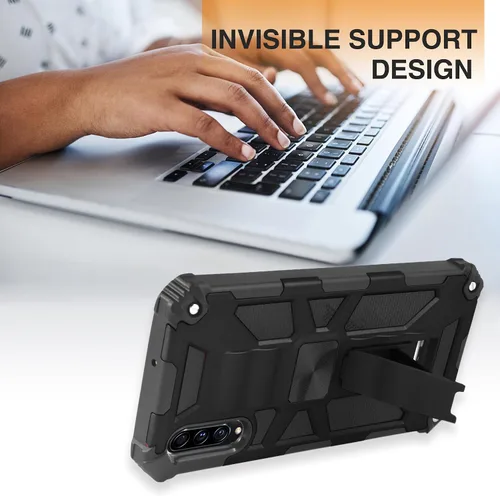 Miniatura 3 de Asuwish Funda compatible con Huawei Y9 Prime 2019/Honor 9X/P Smart Z y protector de pantalla de vidrio templado, accesorios de celda, soporte