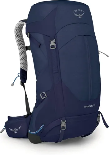 Miniatura 11 de Osprey Stratos 24L Mochila de senderismo para hombre, azul cetáceo
