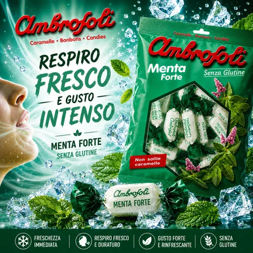 Miniatura 5 de Ambrosoli Caramelo de anís hecho en Italia – Caramelo duro de anís envuelto individualmente – Caramelos italianos "Fior d'Anice" (5.29 oz 5.29 oz)