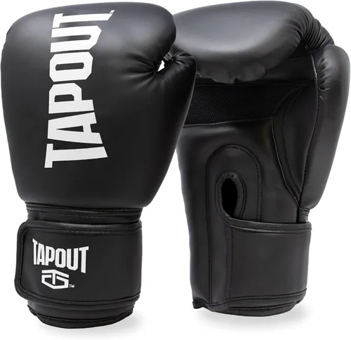 Miniatura 2 de TAPOUT Kit de boxeo con guantes de 10 onzas y almohadillas de enfoque de bloqueo a juego