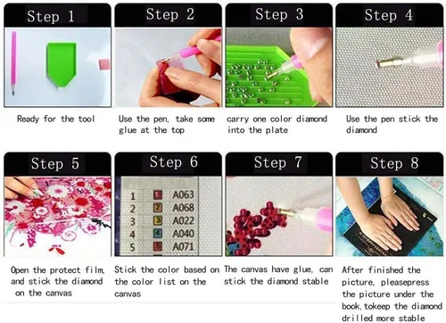 Miniatura 3 de Kits de pintura de diamantes para adultos por número, taladro completo 5D, rata redonda, animal, bricolaje, diamantes de cristal, HD, bordado