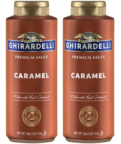 Miniatura 10 de Salsa sabor caramelo de Ghirardelli de 17 onzas