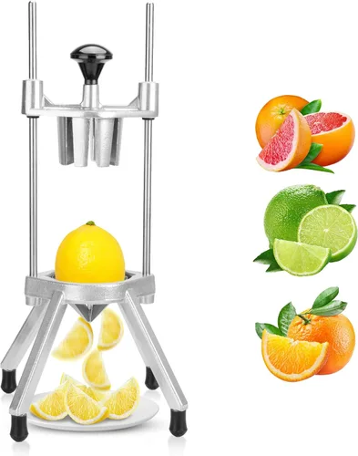 Miniatura 13 de Cortador comercial de verduras WICHEMI, cortador de frutas y verduras con 3 cuchillas, picador de cebolla comercial, picador de alimentos