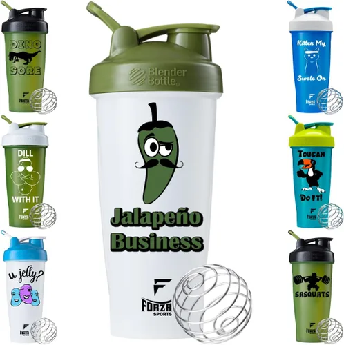 Miniatura 10 de Forza Sports Licuadora Botella x Coctelera clásica de 28 onzas - Citrus Got Real