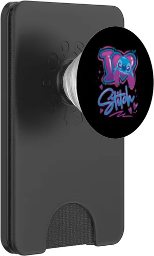 Miniatura 7 de Lilo & Stitch - PopSockets PopGrip estándar con diseño de I Love Stitch