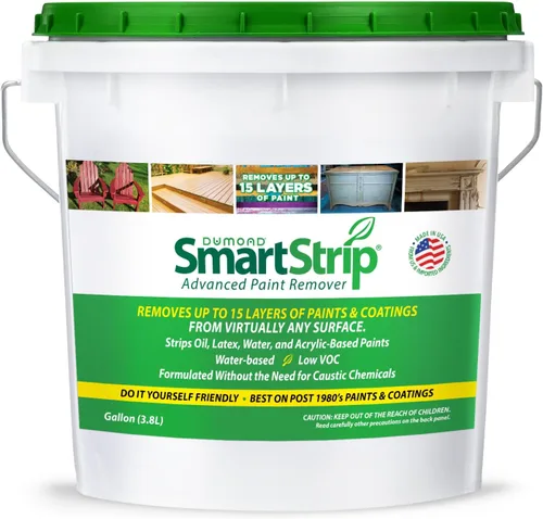 Smart Strip Removedor de Pintura Avanzado - para Eliminación de Recubrimientos Acrílicos, Látex, Aceite y a Base de Agua - Fórmula No Cáustica -