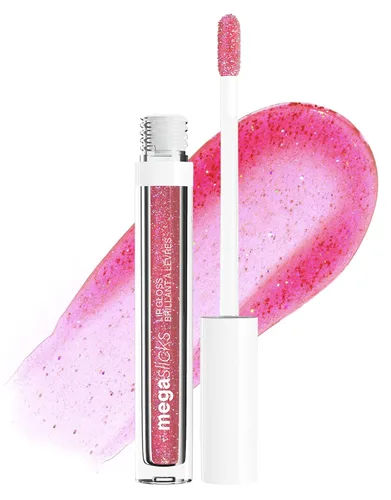 Miniatura 21 de Wet n Wild MegaSlicks Brillo labial, ultrabrillante, enriquecido con vitamina E, ultrabrillo de alto brillo hidratante, sin crueldad y vegano - My