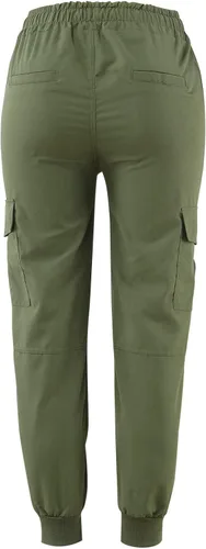 Miniatura 6 de SobeiKre Pantalones cargo de gran tamaño para mujer, pantalones deportivos holgados de cintura baja con cordones, pantalones de entrenamiento