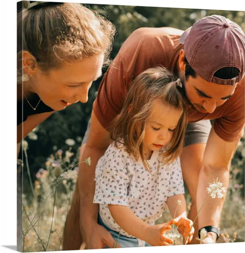 Miniatura 31 de Lona Premium gruesa para envolver – tu foto personalizable, none, 12" x 12" Sin marco
