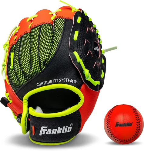Miniatura 12 de Guantes Franklin Sports con agarre, para T-ball (9.0 pulgadas)