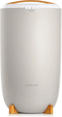 Zadro Calentador de Toallas Calientes Grande con Temporizador Cubo Calentador de Toallas Eléctrico para Baño con Apagado Automático Calentador de